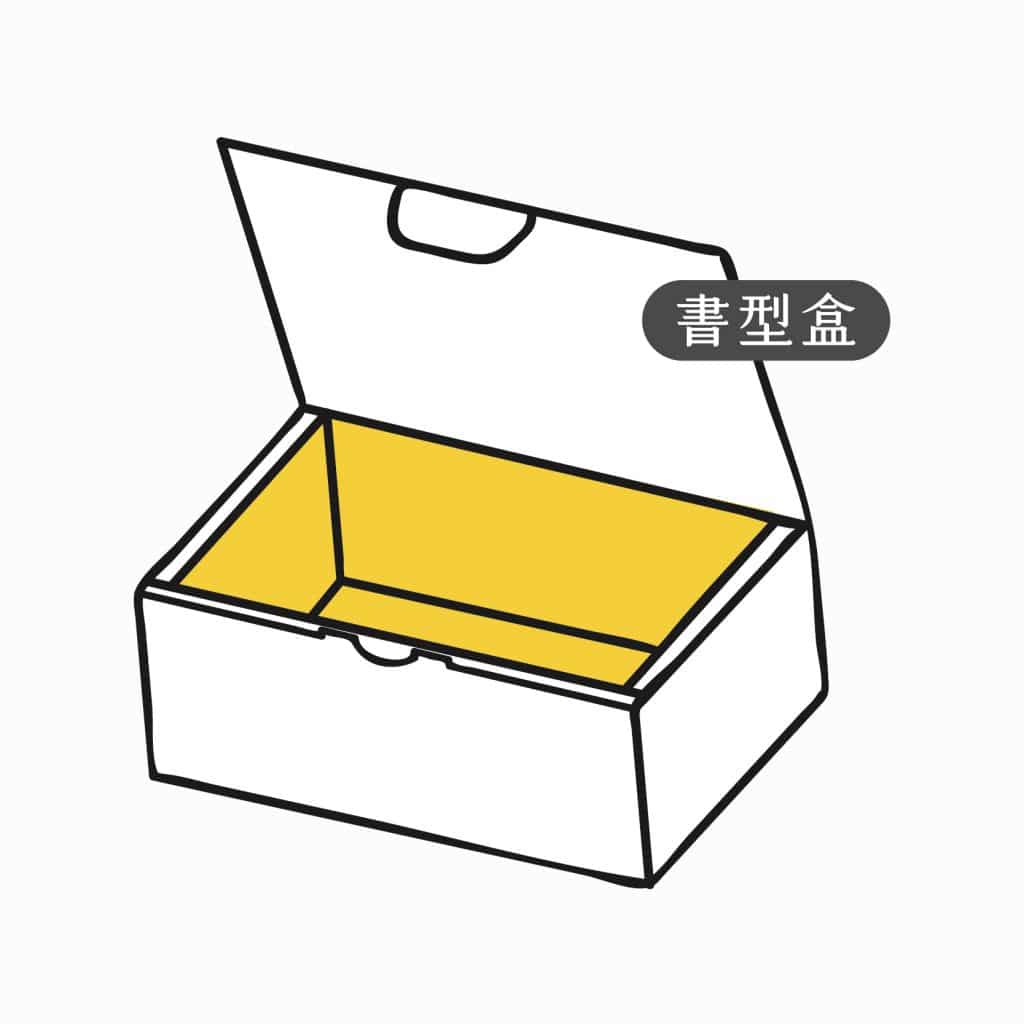 包裝盒型-書型盒