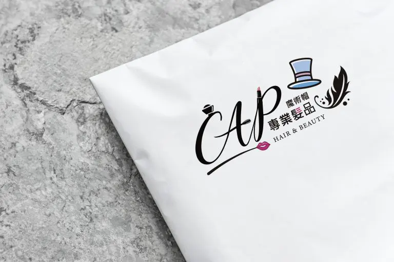 CAP首都髮妝,LOGO設計,商標設計,形象設計