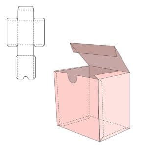 紙盒包裝設計示意圖