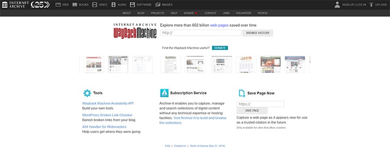 Wayback-Machine-網際網路檔案館,可以看到網址過往紀錄。
