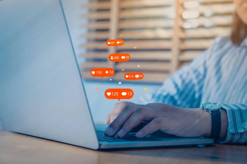 社群媒體形成社群聲量