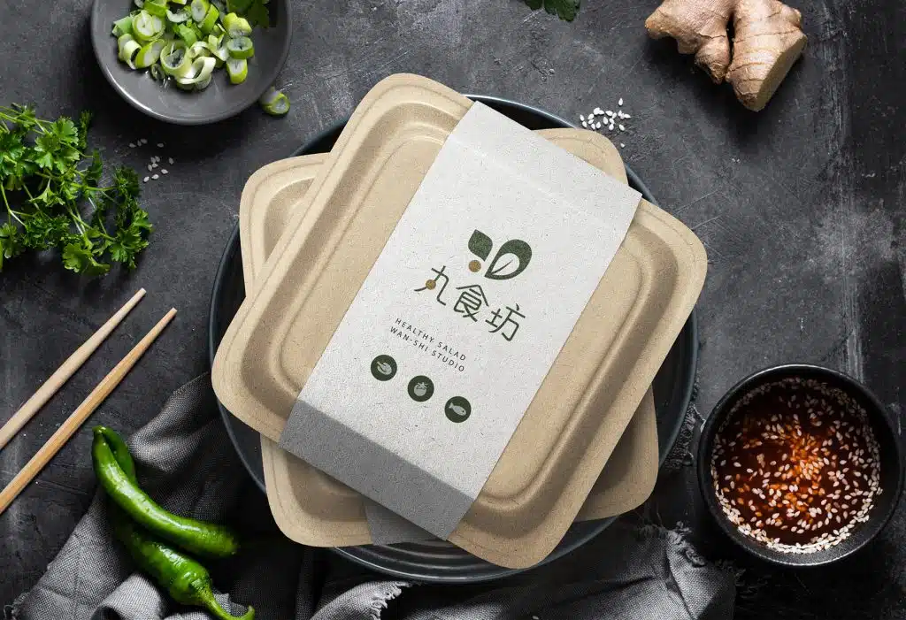 包裝簡約響應環保議題，讓丸食坊能更契合核心價值。