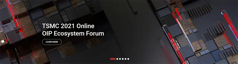 品牌風格設計 台積電首頁