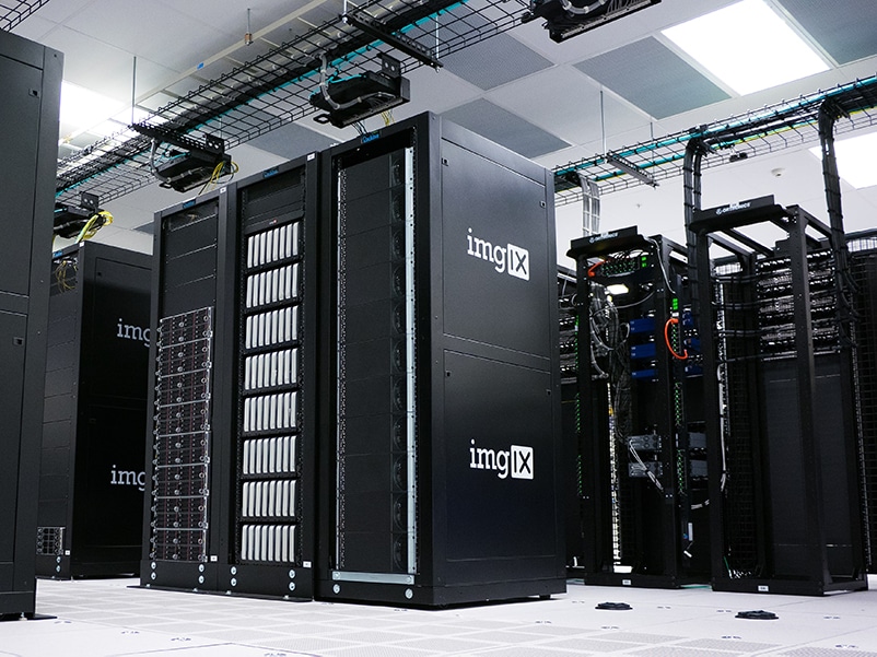 實體主機放置的機房。